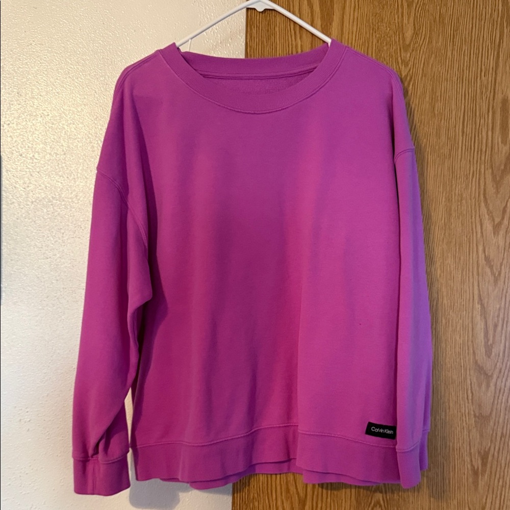 Calvin Klein Fuchsia Crewneck